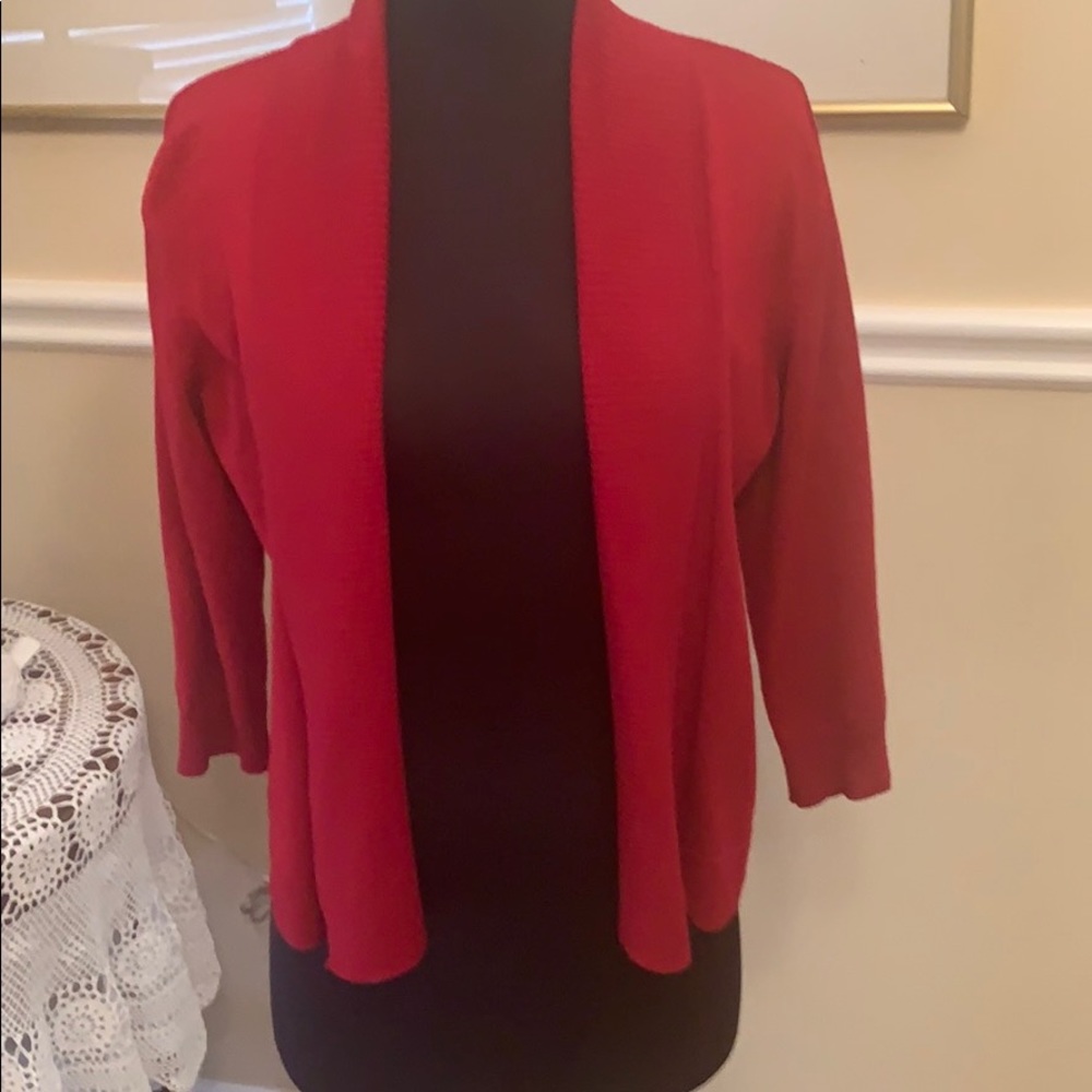 Red shrug